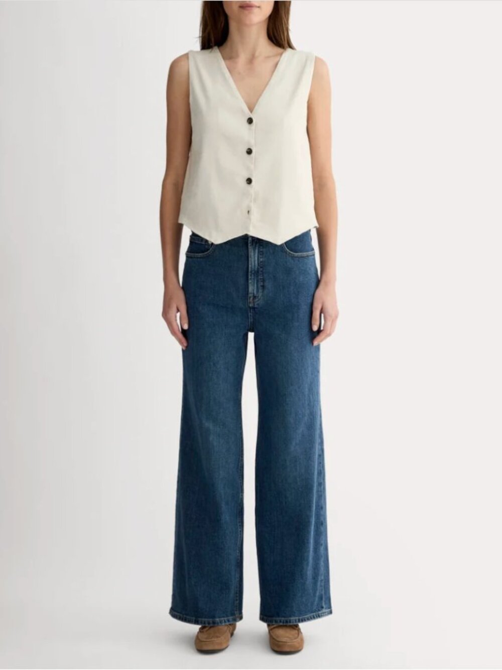 NWT Everlane Way-High Sailor Jeans
